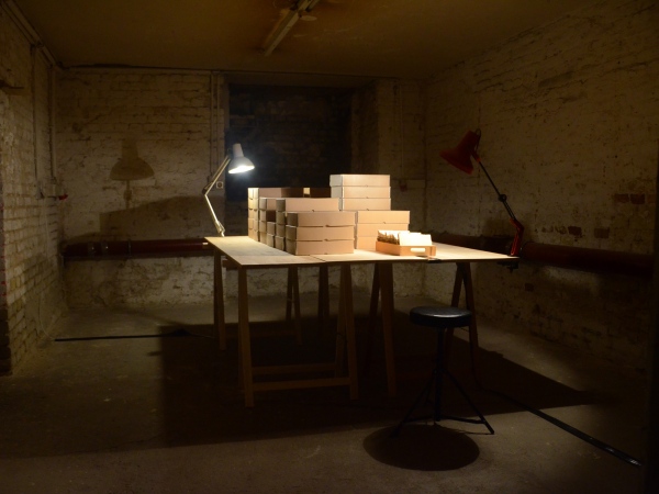 Opened, installation, Sonja Hornung, Errant Bodies, Berlin, DE