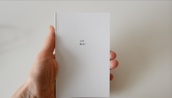 Ana Mendes, The Little Book of Germany, 2020, artist book &amp;copy; Ana Mendes